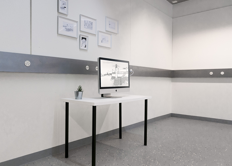 Image de l'installation de diplôme pour le projet Aby